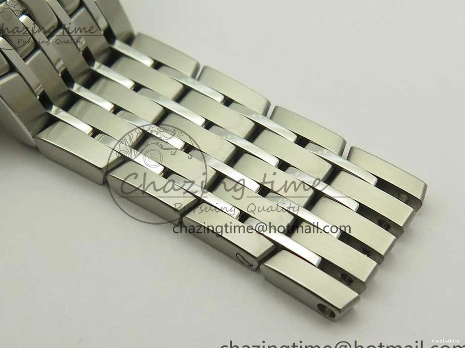 0510 De Ville Hour Vision 41mm SS VSF 1:1 Best Edition White Dial on SS Bracelet A8500 Super Clone Casual 7946